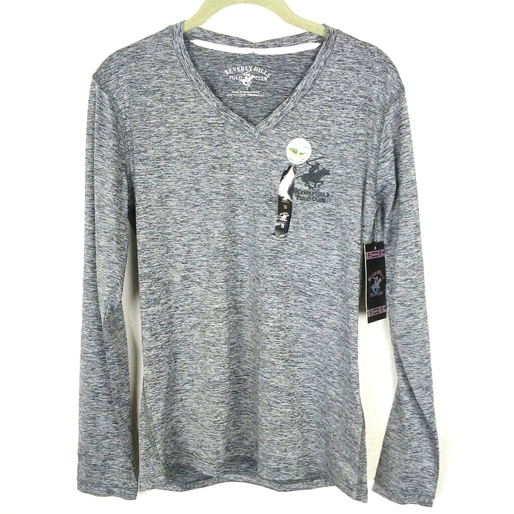Beverly Hills Polo Club Grey Long Sleeved Shirt